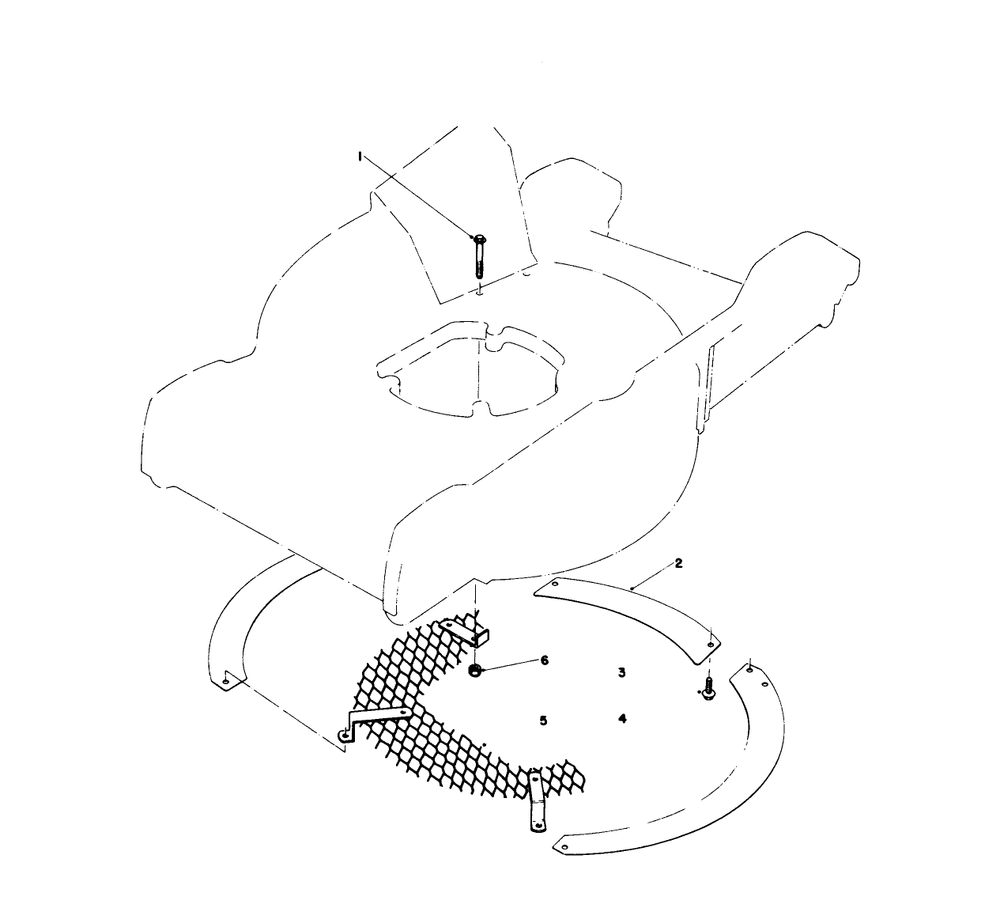 Leaf Shredder Kit No. 59100 (Optional) Diagram and Parts List for 20758 0000001 - 0999999 Toro Lawn Mower