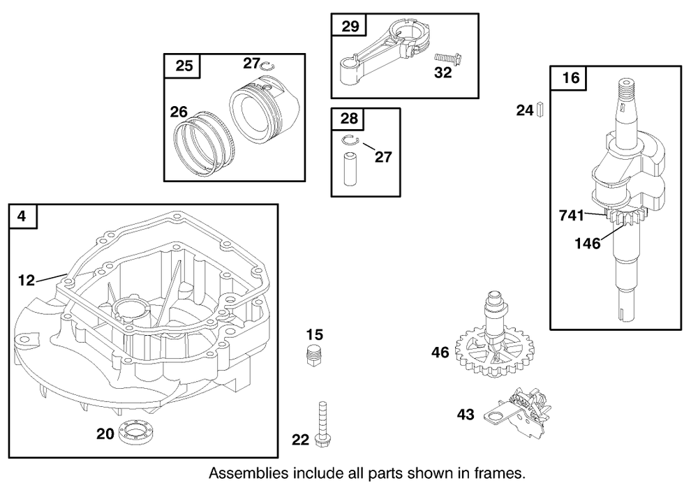 Engine Gts-200 Diagram and Parts List for 26638 9900001 - 9999999 Toro Lawn Mower