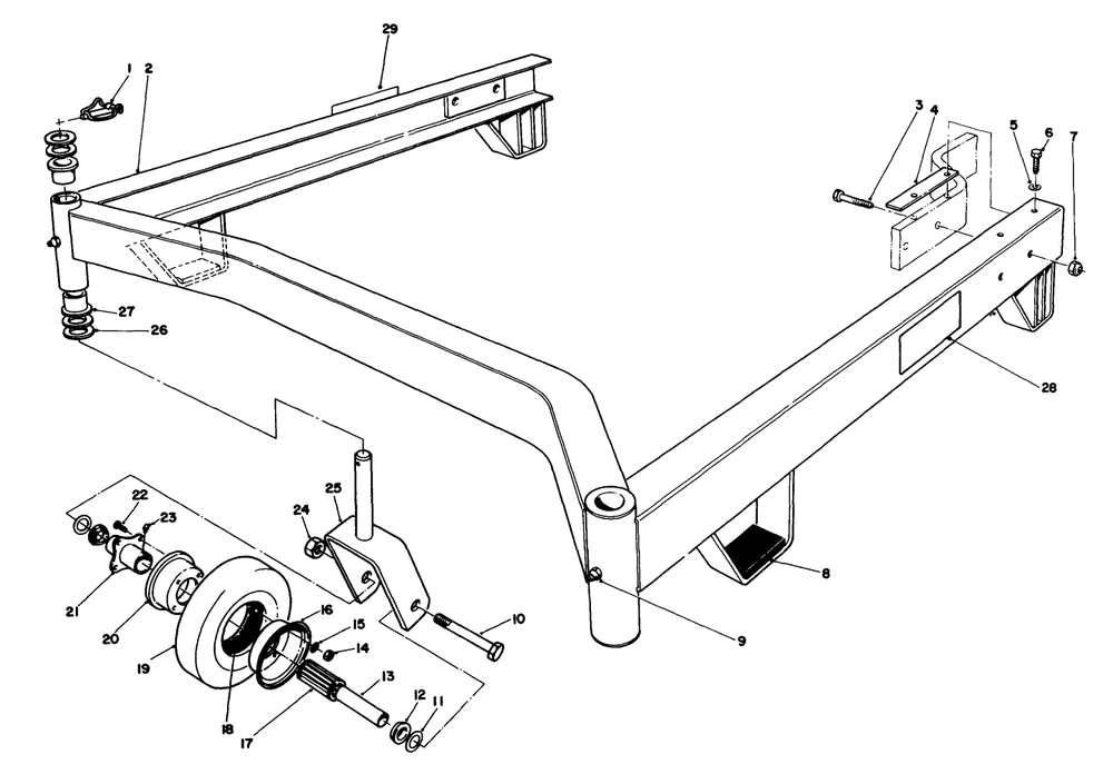 Cutting Unit Model No. 30544 (Continued) Diagram and Parts List for 30718 1000001 - 1999999 Toro Lawn Tractor