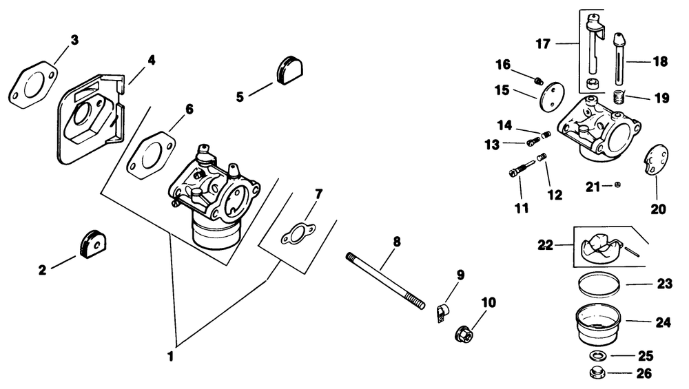 Fuel System-Engine Kohler Model No. Cv14 T-1412 Diagram and Parts List for 30114 1000001 - 1999999 Toro Lawn Tractor Accessories