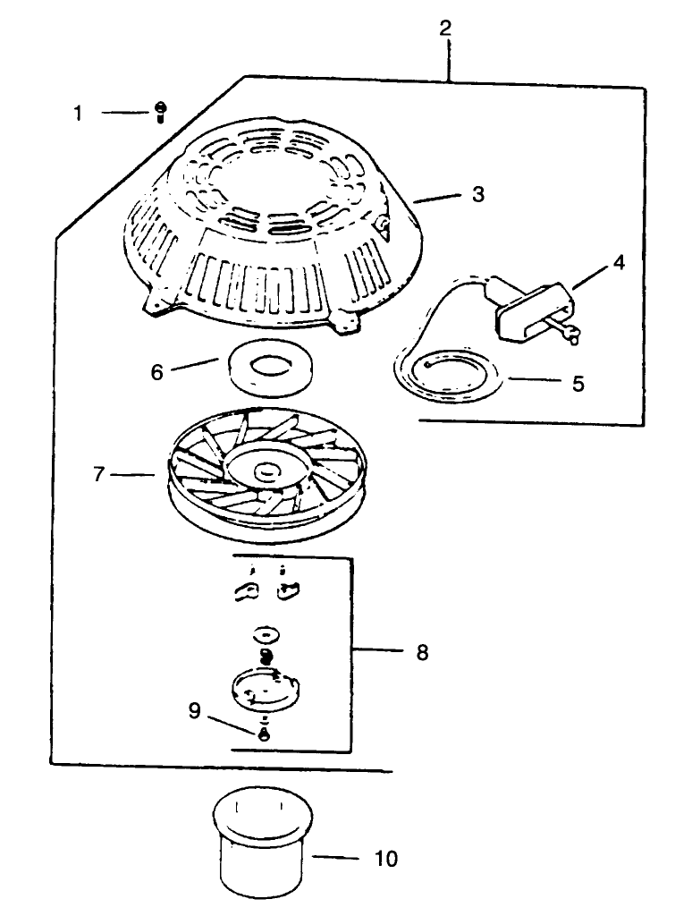 Starter System Diagram and Parts List for 30176 690001 - 691912 Toro Lawn Tractor Accessories