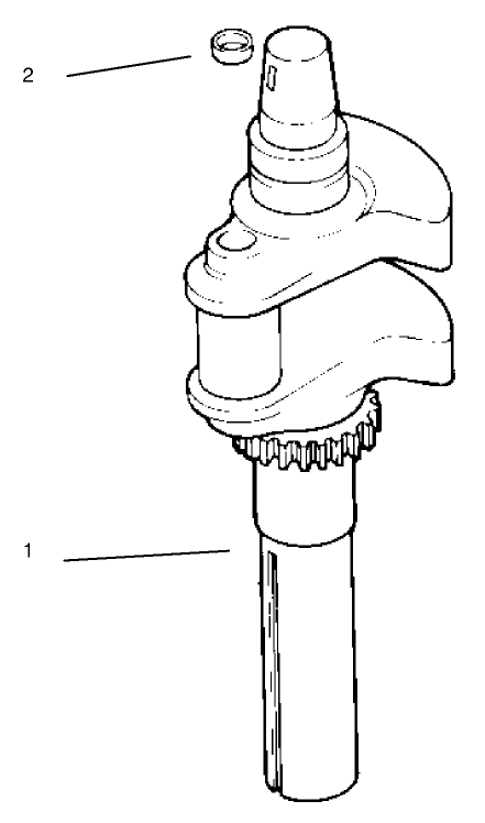 Crankshaft Diagram and Parts List for 30192 790001 - 799999 Toro Lawn Tractor Accessories