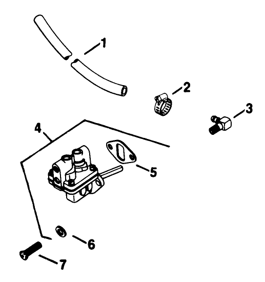 Fuel Pump-Kohler Engine Model No. Kt17qs Type No. 24324 (Continued) Diagram and Parts List for 30754 7000001 - 7999999 Toro Lawn Tractor