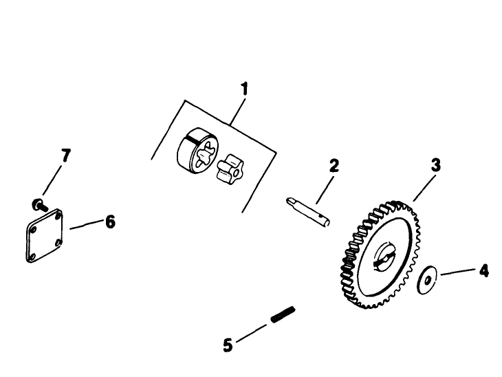Oil Pump-Engine Kohler Model No. M18qs-24657 (Continued) Diagram and Parts List for 30718 1000001 - 1999999 Toro Lawn Tractor