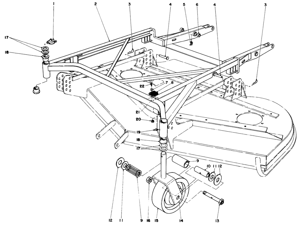 Cutting Unit Model No. 30560 (Continued) Diagram and Parts List for 30560 30001 - 39999 Toro Lawn Mower