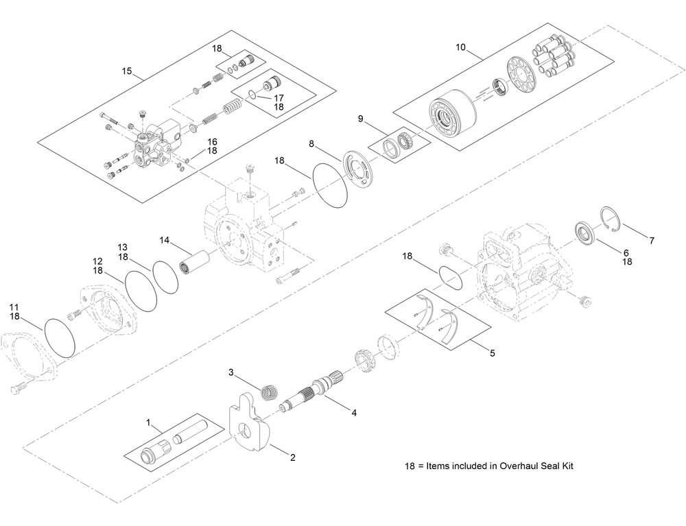 Hydraulic Pump Assembly No. 131-8948 Diagram and Parts List for 23803 400000000 - 999999999 Toro Lawn Tractor Accessories