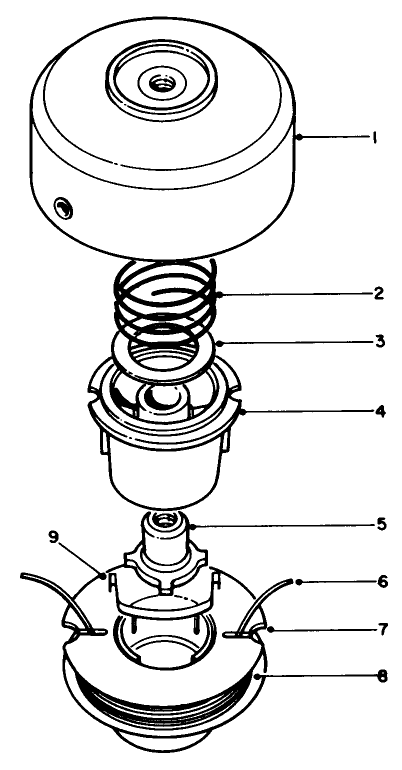 Tap And Trim Head 41-6220 (Optional) Diagram and Parts List for 30910 1000001 - 1999999 Toro Trimmer