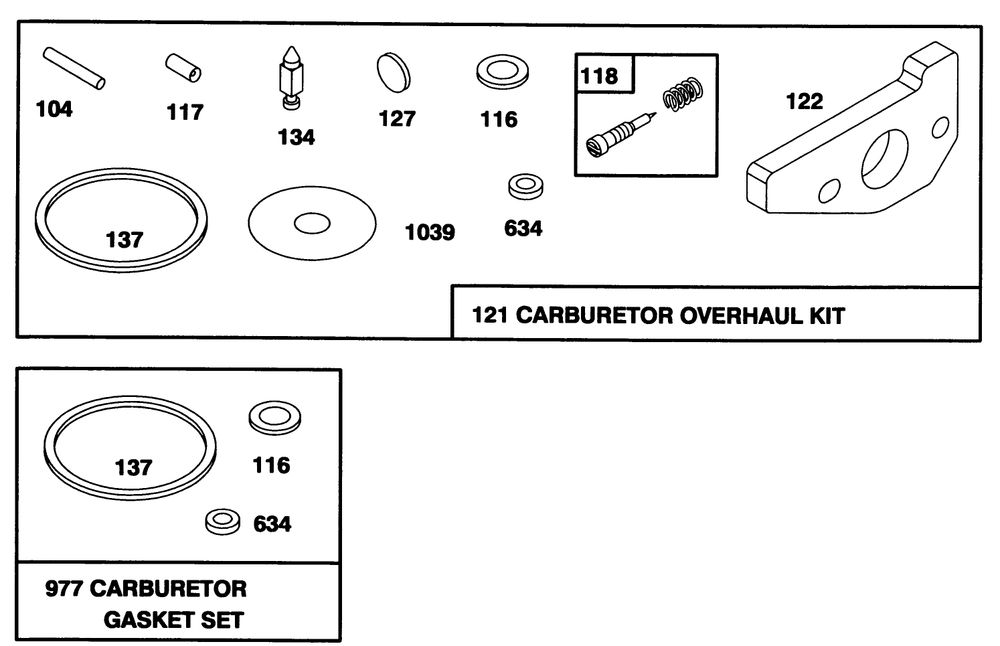 Engine Gts 150 Diagram and Parts List for 20438WF 39000001 - 39999999 Toro Lawn Mower