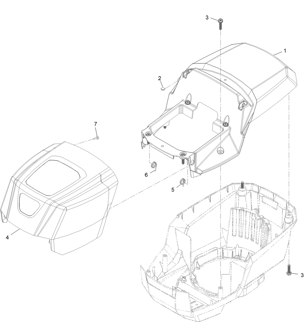 Motor Module Assembly No. 140-4120  Upper Shroud Assembly Diagram and Parts List for 22284 400000000 - 999999999 Toro Lawn Mower