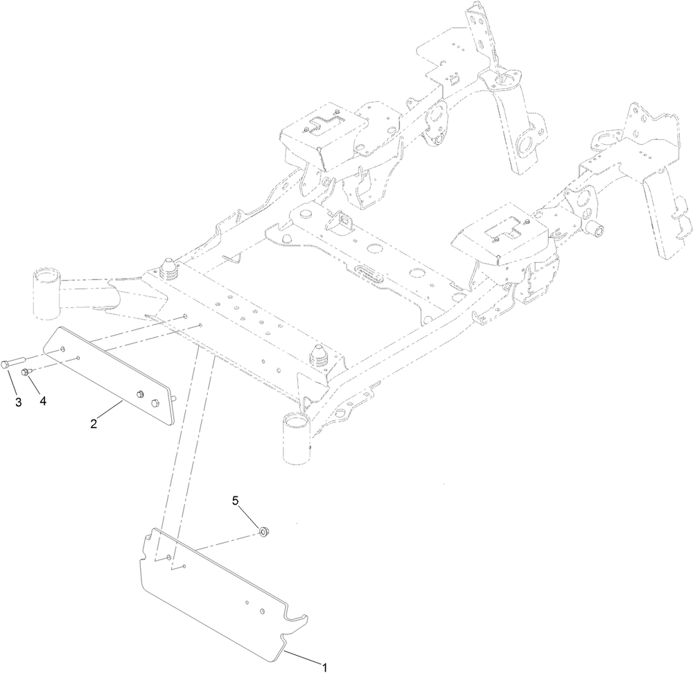 Weight Assembly Diagram and Parts List for 74072 400000000-403226743 Toro Lawn Mower