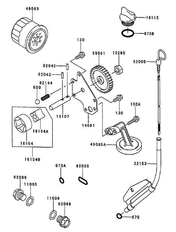 Lubrication Equipment Assembly Diagram and Parts List for 74214 (230006001-230999999)(2003) Toro Lawn Mower