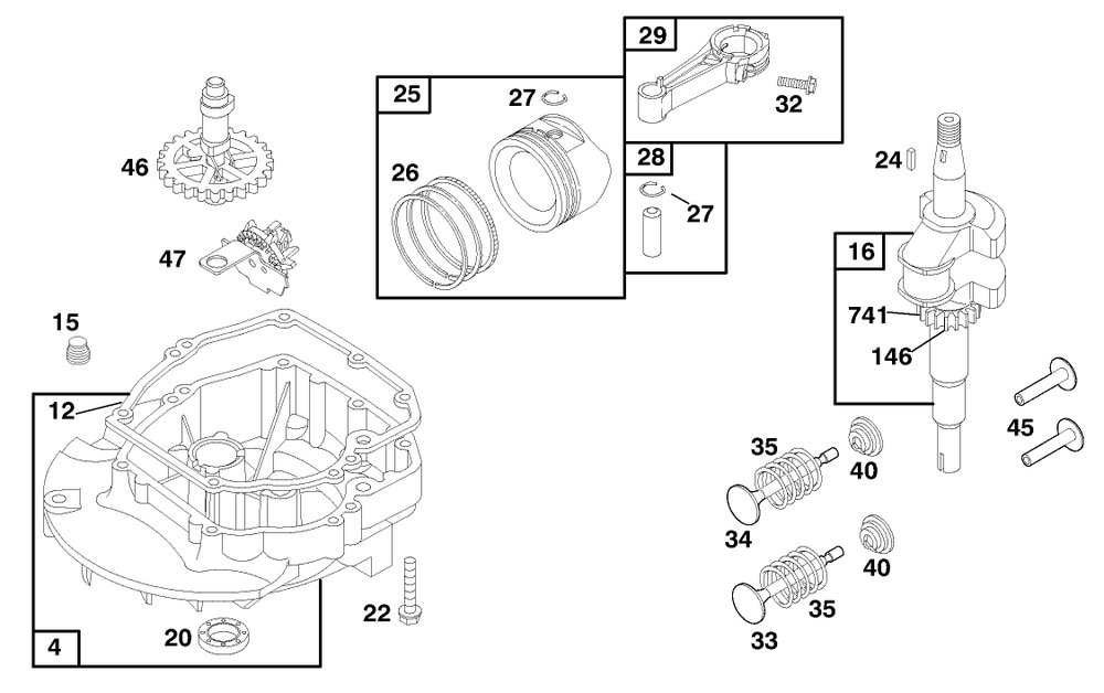 Engine Briggs & Stratton Model 12f802-1767-E1 Diagram and Parts List for 20913 890000001 - 899999999 Toro Lawn Mower