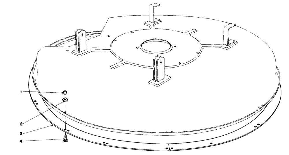Wet Grass Bagging Kit No. 38-5730 (Optional) Diagram and Parts List for 56155 7000001 - 7999999 Toro Lawn Tractor