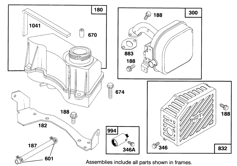 Engine Gts-150 Diagram and Parts List for 26635BC 4900001 - 4999999 Toro Lawn Mower