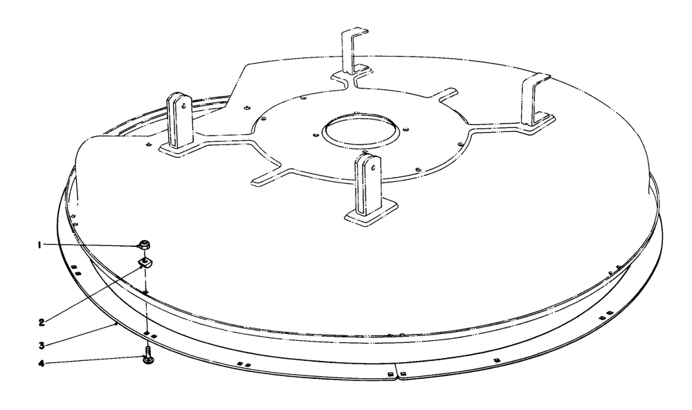 Wet Grass Bagging Kit No. 38-5730 Diagram and Parts List for 57375 9000001 - 9999999 Toro Lawn Tractor