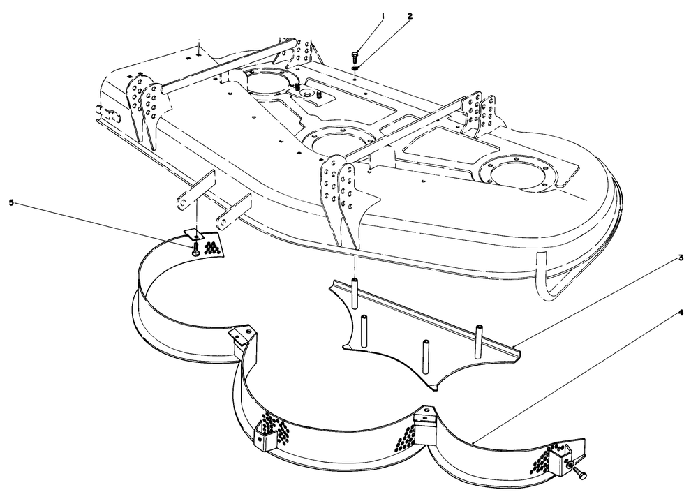 Mulcher Kit Model No. 30700 (Optional)(For Cutting Unit Model 30555) Diagram and Parts List for 30555 7000001 - 7999999 Toro Lawn Mower