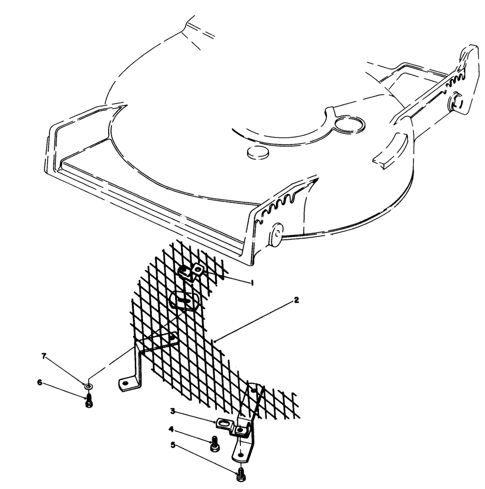 Leaf Shredder Kit Model No. 59157 (Optional) Diagram and Parts List for 20626C 7000001 - 7999999 Toro Lawn Mower
