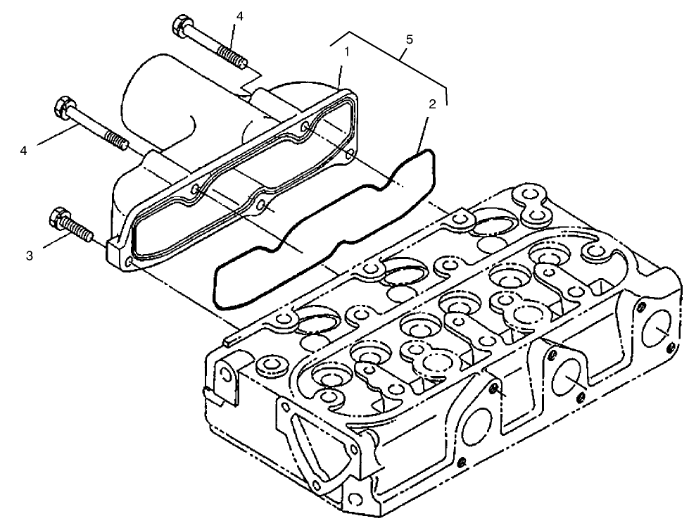 Inlet Manifold Assembly Diagram and Parts List for 22303 990001 - 999999 Toro Lawn Tractor Accessories