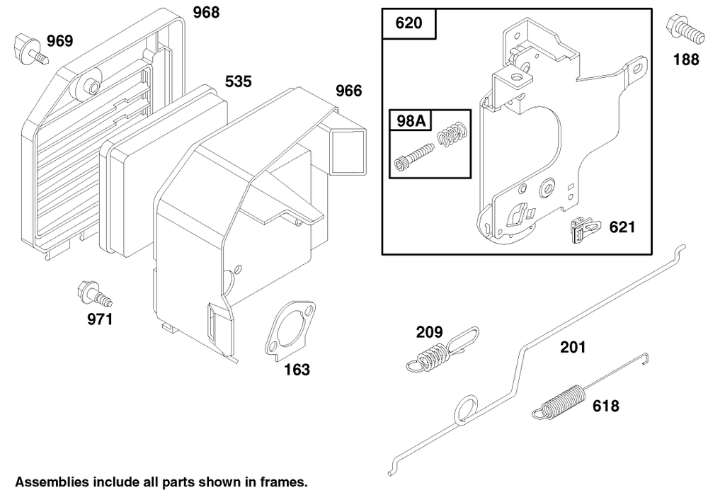 Engine Gts 150 Diagram and Parts List for 20481 7900001 - 7999999 Toro Lawn Mower