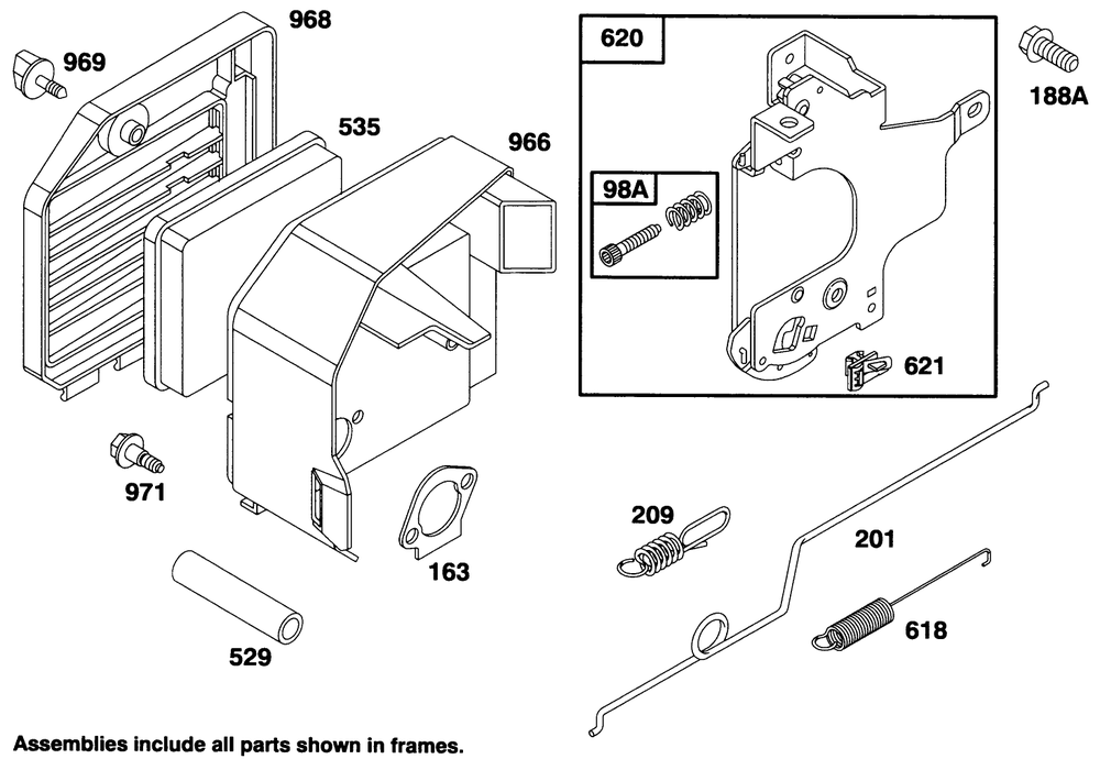Engine Gts 150 Diagram and Parts List for 20766B 49000001 - 49999999 Toro Lawn Mower