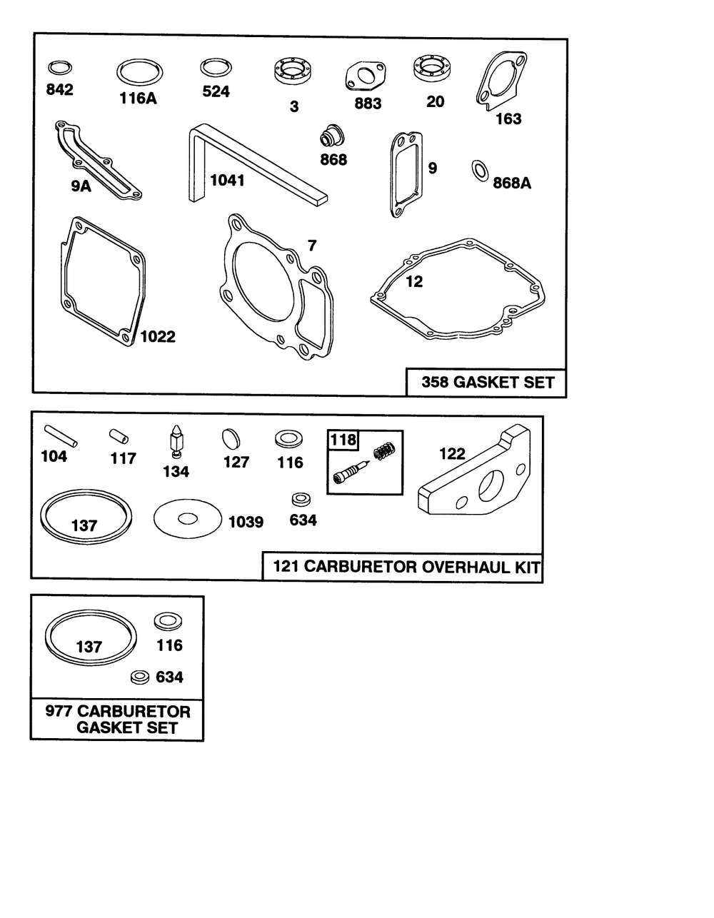 Engine Gts-150 77-8980 Diagram and Parts List for 27500 2000001 - 2999999 Toro Lawn Mower