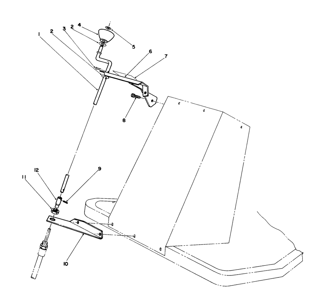 Snow Thrower 4 Diagram and Parts List for 30754 (800001-899999)(1988) Toro Lawn Tractor