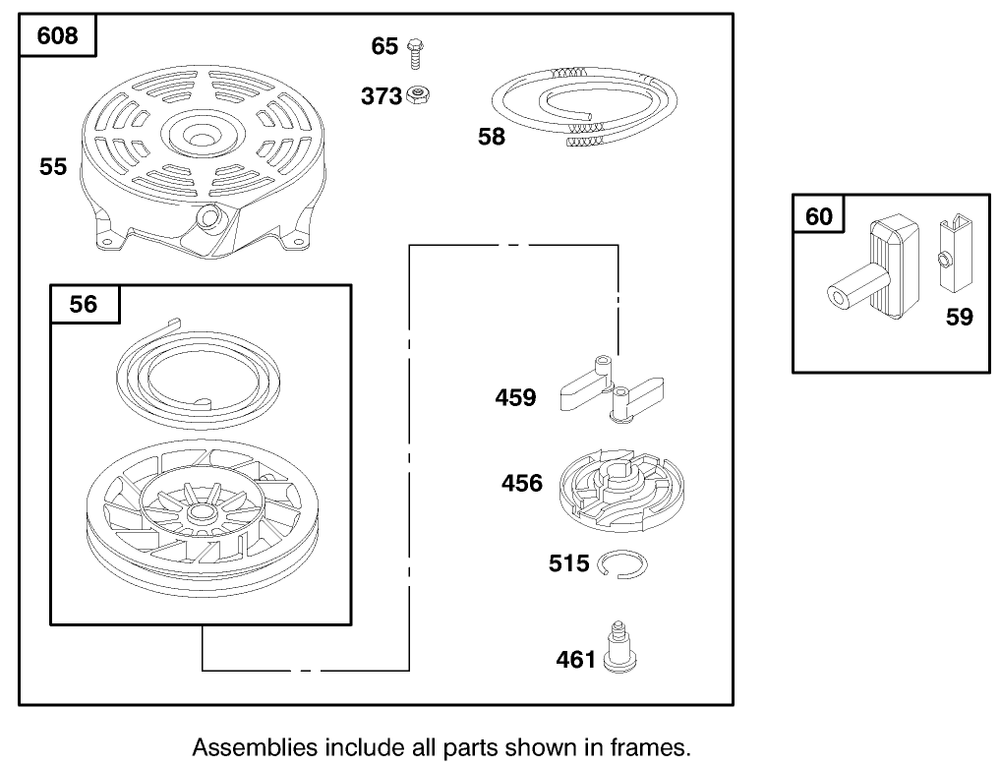 Engine Gts-200 Diagram and Parts List for 22158 9900001 - 9999999 Toro Lawn Mower