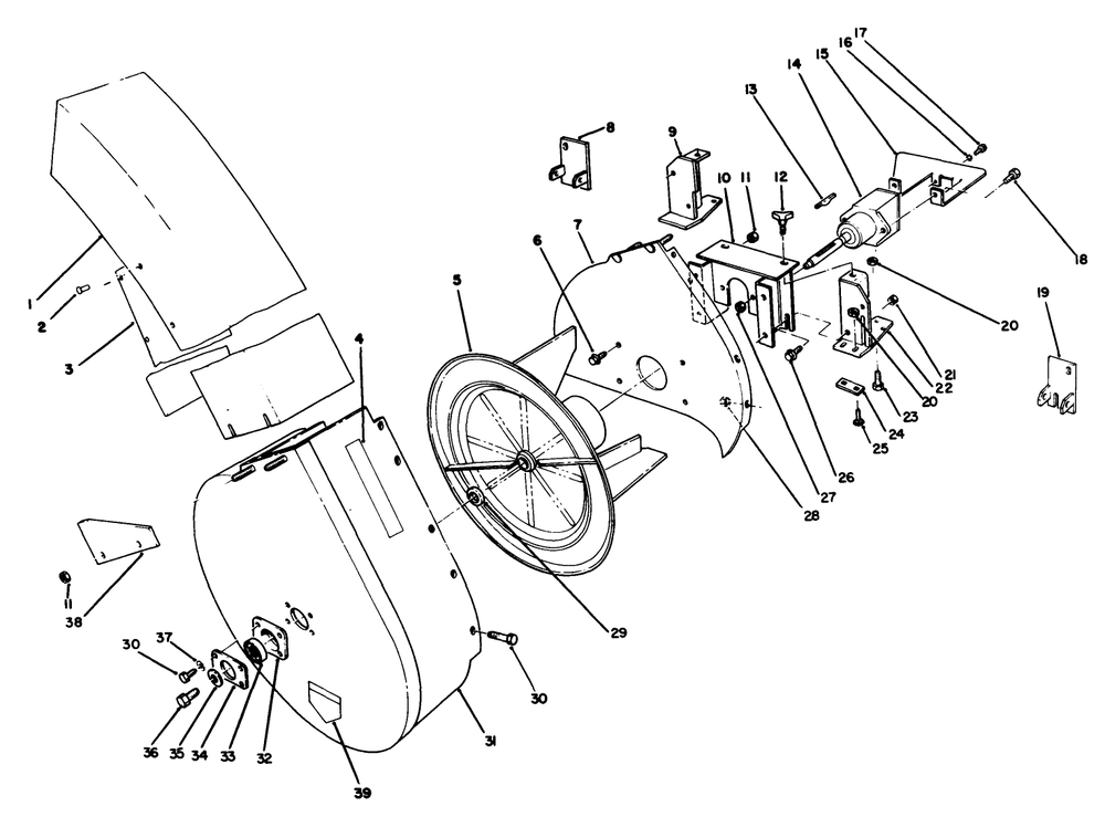 Grass Collector-Groundsmaster 200 Series Diagram and Parts List for 30561 90000001 - 99999999 Toro Lawn Tractor Accessories