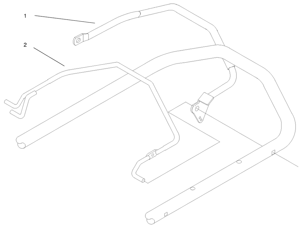 Deck Suspension Assembly Diagram and Parts List for 20914 9900001 - 9999999 Toro Lawn Mower
