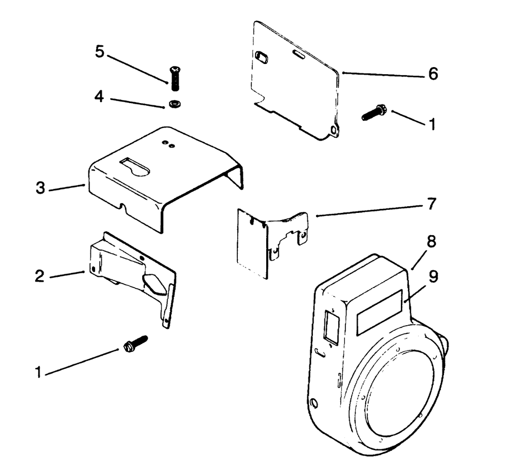 Baffles And Shrouds Diagram and Parts List for 73400 3900001 - 3999999 Toro Lawn Tractor