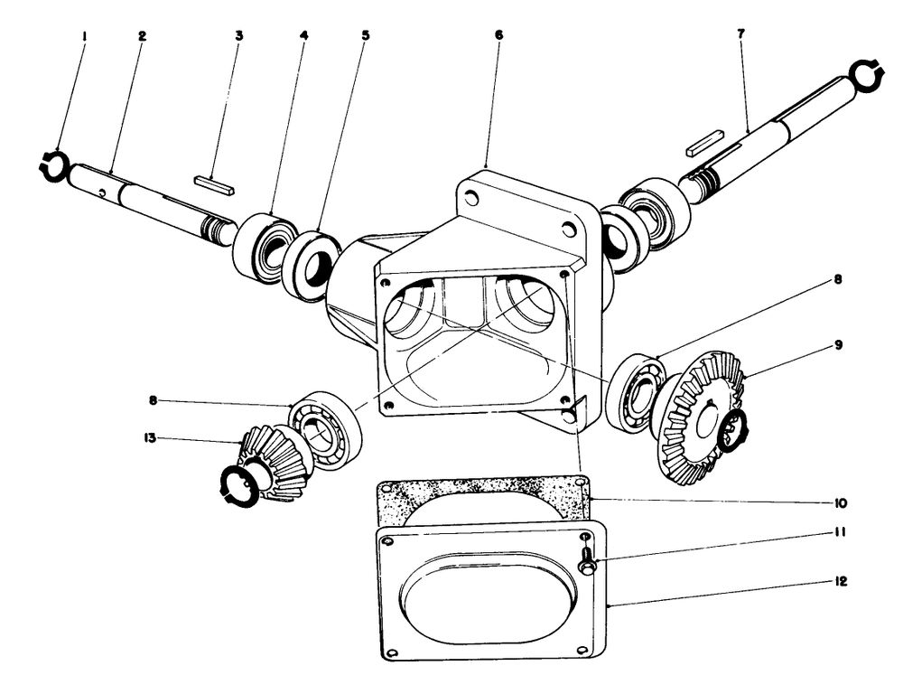 48" Snowthrower Model No. 30570 (Optional) Diagram and Parts List for 30775 400001 - 499999 Toro Lawn Tractor