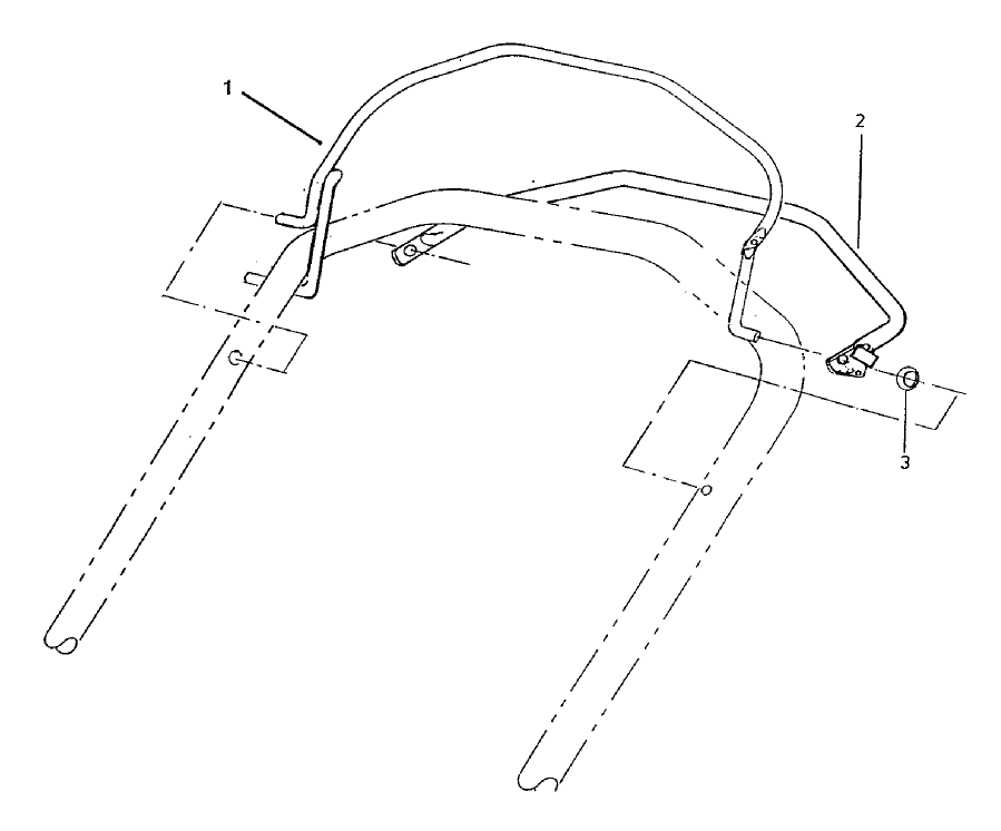 Control Assembly Diagram and Parts List for 21013 9900001 - 9999999 Toro Lawn Mower