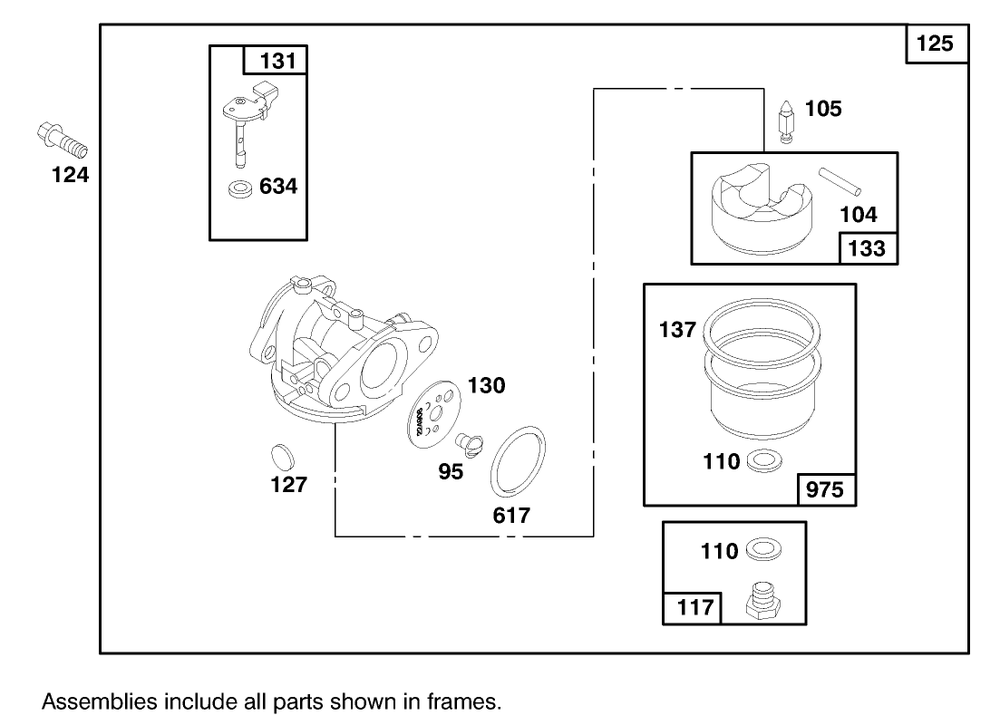 Engine Briggs & Stratton Model 12h802-1758-A1 Diagram and Parts List for 20457 7900001 - 7999999 Toro Lawn Mower