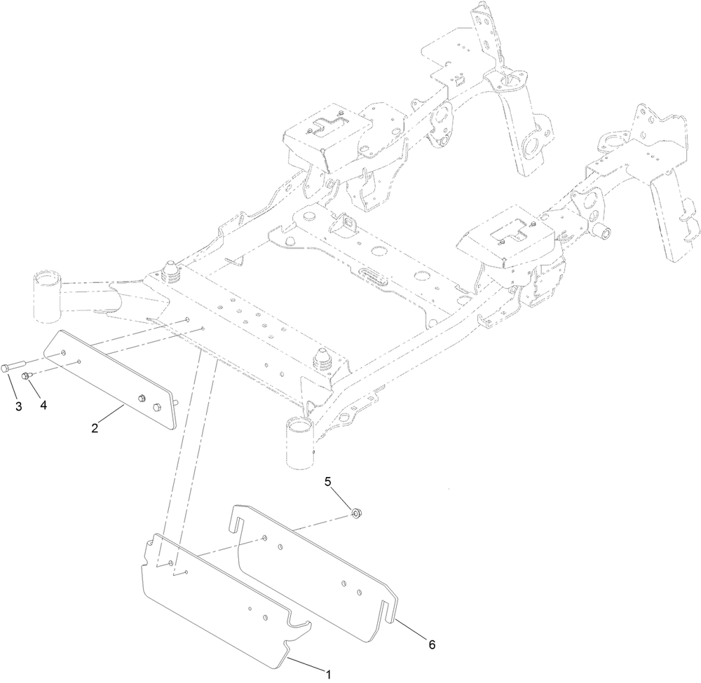 Weight Assembly Diagram and Parts List for 72076 406395521-407399999 Toro Lawn Mower