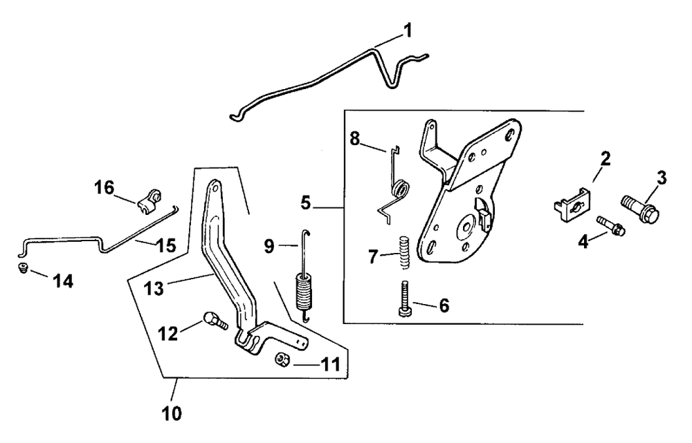 Engine Controls-Engine Kohler Model No. Cv151 Spec 41560 Diagram and Parts List for 30177 795101 - 799999 Toro Lawn Tractor Accessories