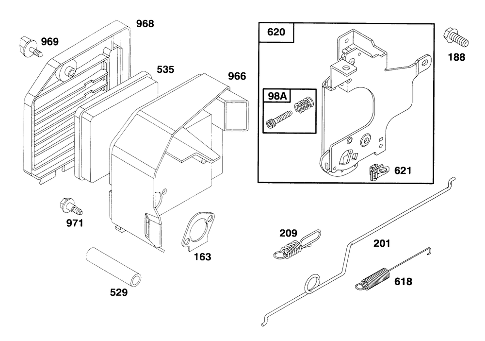 Engine Gts 150 Diagram and Parts List for 20923B 69000001 - 69999999 Toro Lawn Mower
