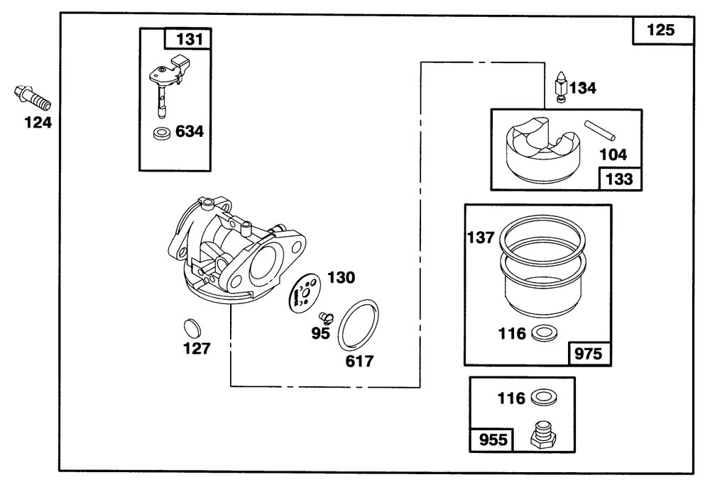 Engine Briggs & Stratton Model 12f802-0667-01 Diagram and Parts List for 20913B 69000001 - 69999999 Toro Lawn Mower