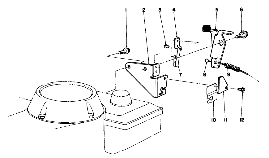 Brake Assembly (Used On Units With Serial No. 6002074 & Up) Diagram and Parts List for 16585 6000001 - 6999999 Toro Lawn Mower