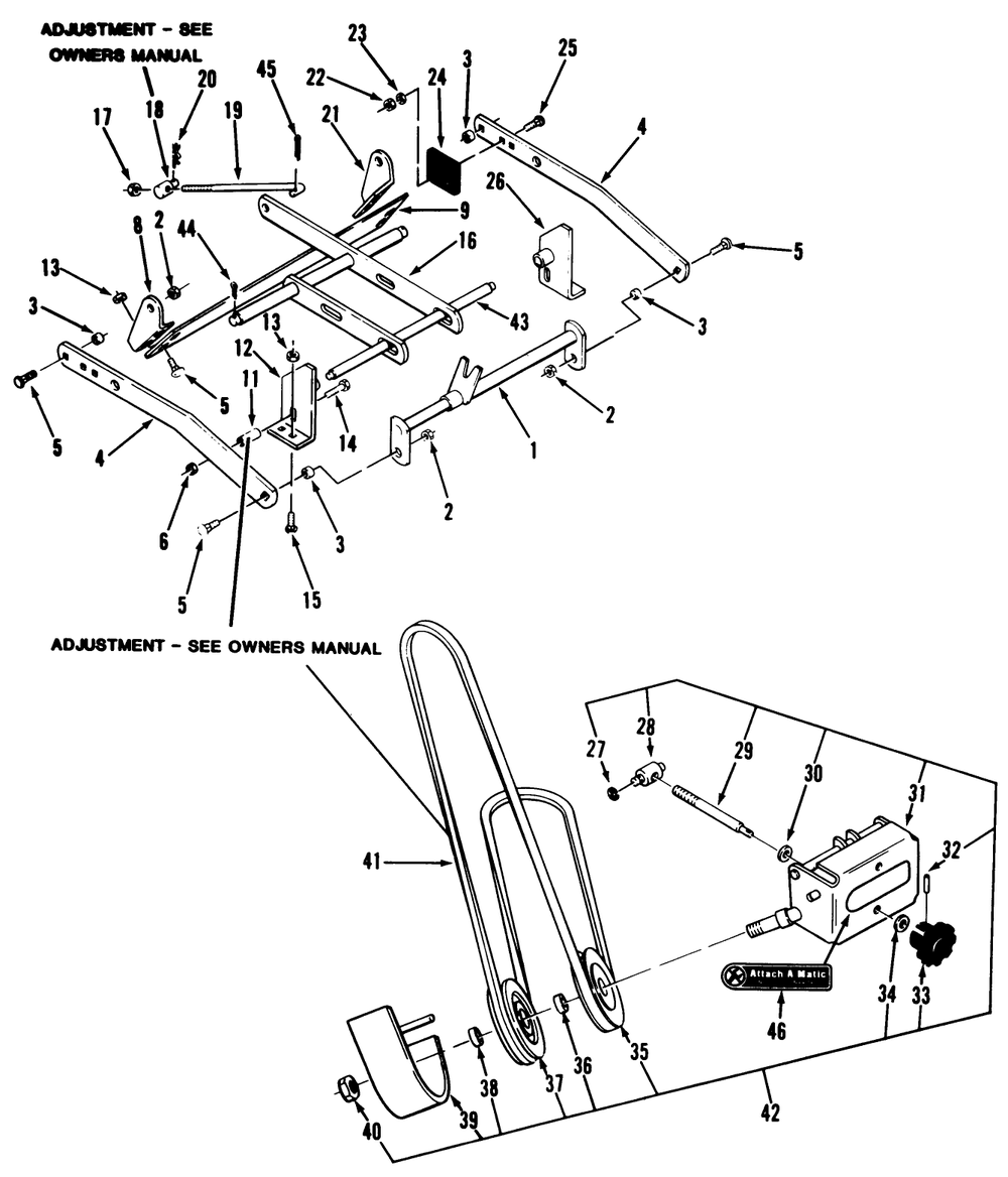 Suspension Assembly (Continued) Diagram and Parts List for 15-48SC03 1000001 - 1999999 Toro Lawn Mower