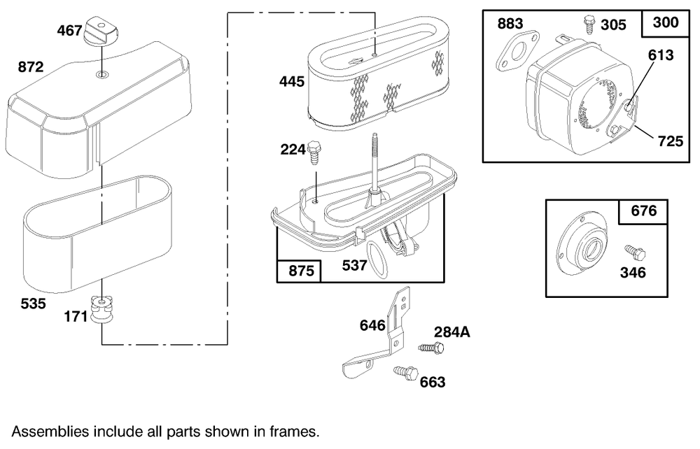 Engine Briggs & Stratton Model 28m707-0127-01 Diagram and Parts List for 71208 7900001 - 7999999 Toro Lawn Tractor