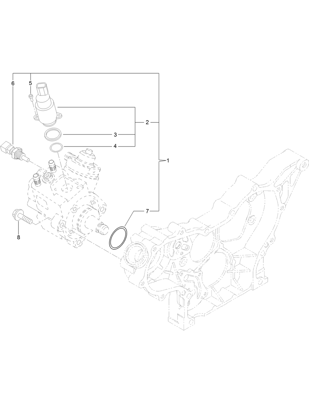 Fuel System Assembly Diagram and Parts List for 25403 400000000 - 401399999 Toro Lawn Tractor Accessories