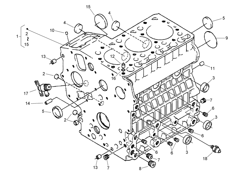 Crankcase Assembly Diagram and Parts List for 74274 (270000001-270999999)(2007) Toro Lawn Mower
