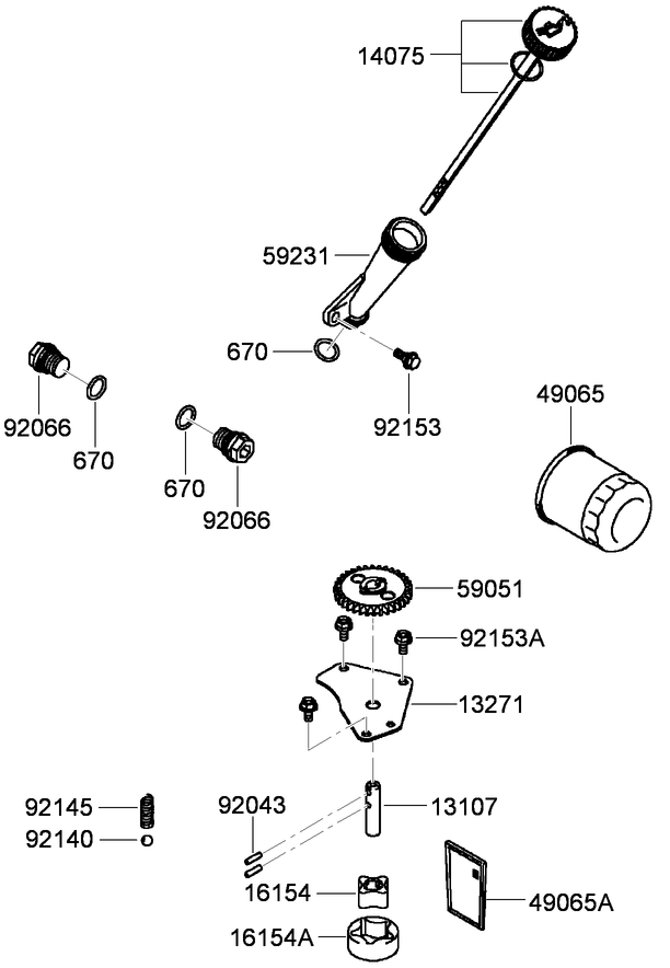 Lubrication Equipment Assembly Diagram and Parts List for 74955CP (290000001-290999999)(2009) Toro Lawn Mower