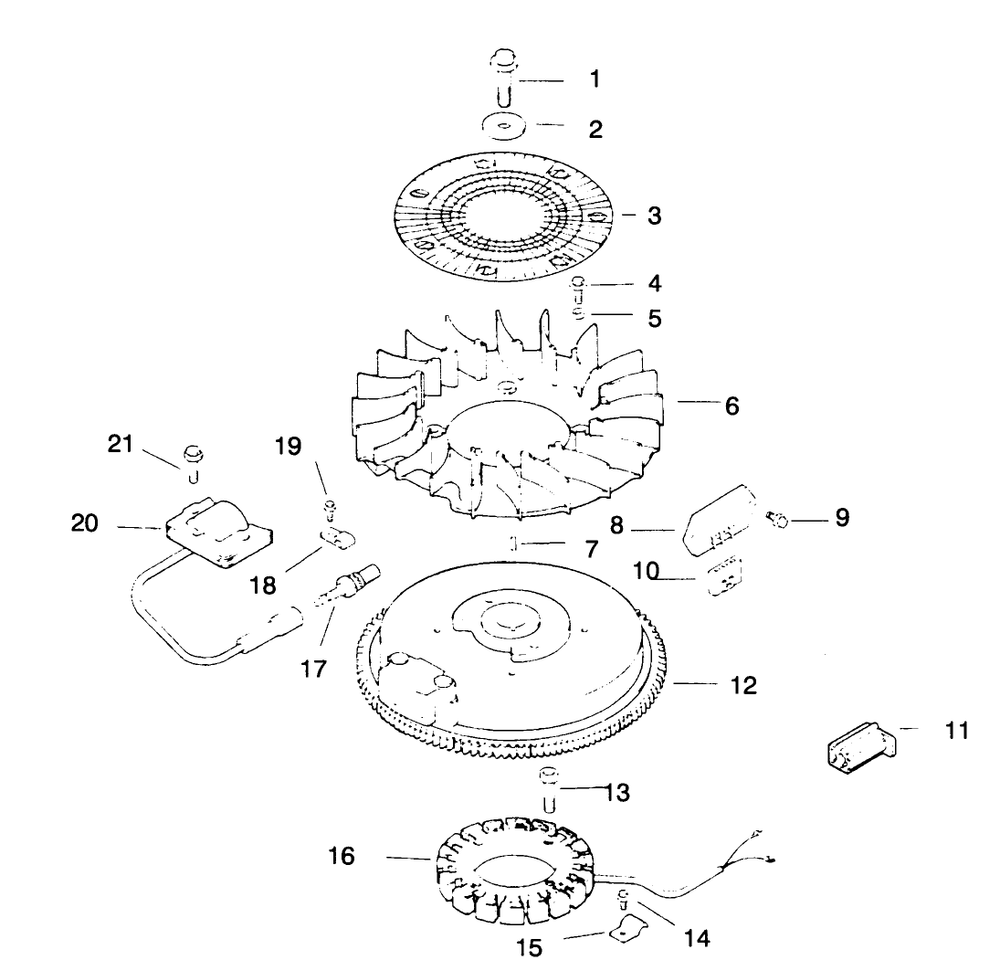 Ignition/Electrical-Engine Kohler Model No. Cv14 T-1412 Diagram and Parts List for 30175 49000001 - 49999999 Toro Lawn Tractor Accessories