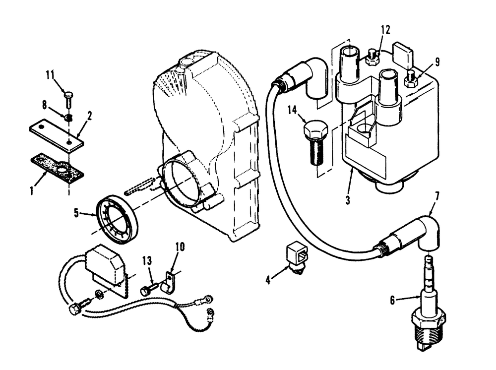 Ignition-Electronic Diagram and Parts List for 73520 39000001 - 39999999 Toro Lawn Tractor