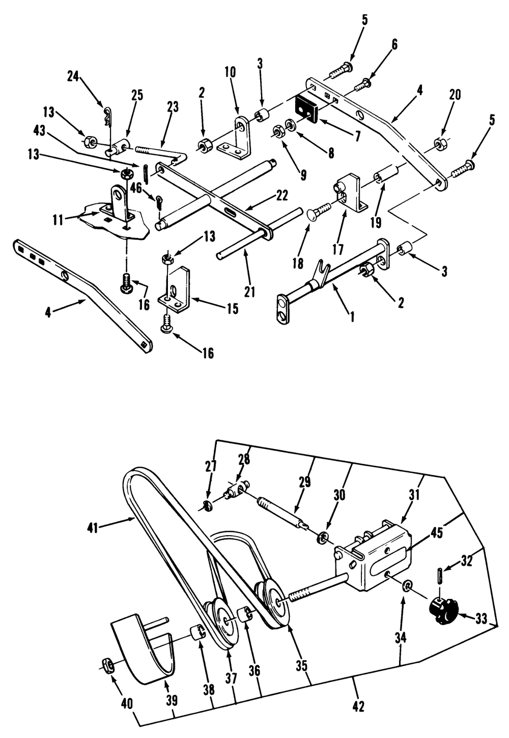 Rear Discharge Mower-42 In. Diagram and Parts List for 15-42RC02 2000001 - 2999999 Toro Lawn Mower