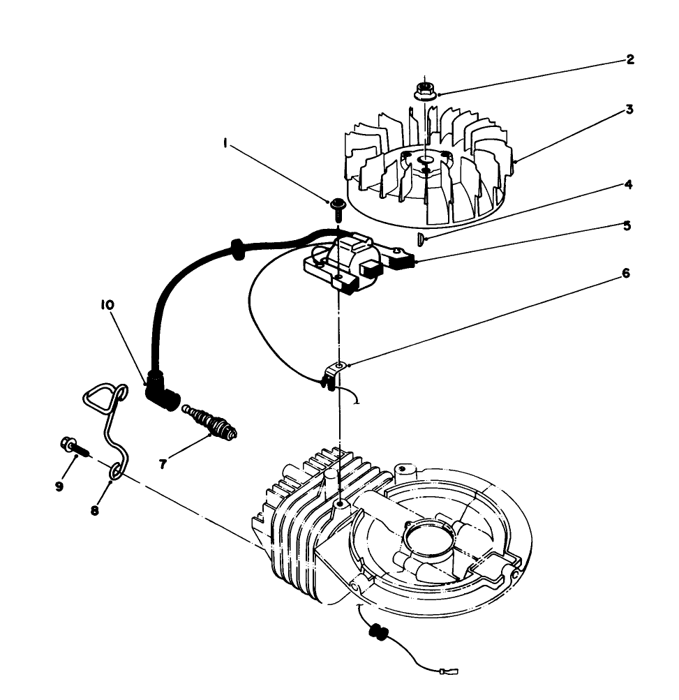 Engine Assembly Model No. 47pj8 Diagram and Parts List for 22025C 9000001 - 9999999 Toro Lawn Mower