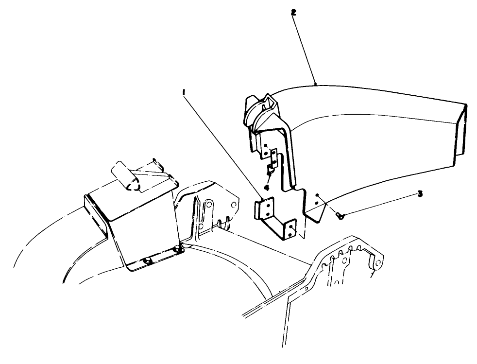 Side Discharge Kit No. 59107 (Optional) Diagram and Parts List for 20577 4000001 - 4999999 Toro Lawn Mower