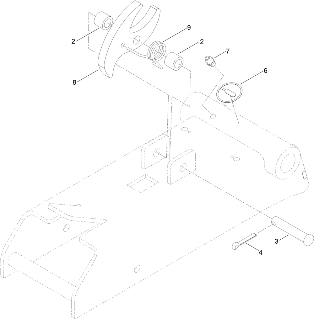 Linkage Assembly No. 115-4582 Diagram and Parts List for 22342HD 405700000 - 407399999 Toro Lawn Tractor Accessories