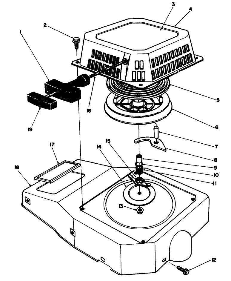 Engine Assembly Model No. Vmh-7 Diagram and Parts List for 22621 8000001 - 8999999 Toro Lawn Mower